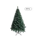 Sapin de noël à 650 branches en pvc blanc avec pieds en fer de 6 pieds - need Sapin de noël à 650 branches en pvc blanc avec pieds en fer de 6 pieds - need