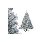 Sapin de noël artificiel 150 cm (Ø env. 85 cm) avec 450 pointes et blanc naturel avec flocons de neige ... Sapin de noël artificiel 150 cm (Ø env. 85 cm) avec 450 pointes et blanc naturel avec flocons de neige ...