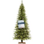 Sapin de no�l artificiel 220 cm nordmann premium slim �l�ments naturels moul�s par injection fabriqu� ...