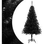 Sapin de noël artificiel avec support, arbre de noël, arbre pour décoration por salon noir 120 cm pvc ... Sapin de noël artificiel avec support, arbre de noël, arbre pour décoration por salon noir 120 cm pvc ...