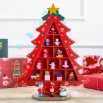 Sapin de no�l en bois cr�atif, id�al comme d�coration de table, objet de d�coration � faire soi - m�me, ...