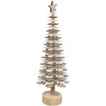 Sapin de noël flocon en bois Sapin de noël flocon en bois