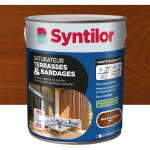 Saturateur terrasses et bardages syntilor biosourc� 2, 5l bois exotiques mat
