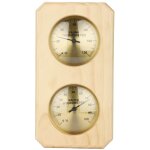 Sauna 2 en 1 hygromtre en bois pour sauna hygrothermographe d'intrieur pour sauna