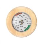 Sauna klimamesser, hygrom�tre pour sauna, thermom�tre pour sauna, r�glable manuellement, 2en1 mesureur ...