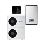 Saunier duval - ensemble pompe à chaleur air / eau monobloc geniaair max 12 monophasé et module hydraulique ... Saunier duval - ensemble pompe à chaleur air / eau monobloc geniaair max 12 monophasé et module hydraulique ...