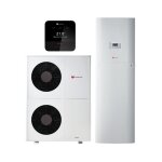 Saunier duval - ensemble pompe  chaleur air / eau monobloc geniaair max 15 monophas et geniaset max ...