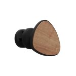 Sauter - patre en galet pour sche - serviettes bois anthracite