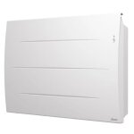 Sauter radiateur lectrique horizontal  inertie pierre ? sibayak ii blanc ? 1500 w ? programmable ? ...