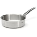 Sauteuse 24cm inox sans couvercle - de buyer - 3502. 24
