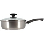 Sauteuse menastyl 6020248 - en acier inoxydable - 28 cm - tous feux dont induction