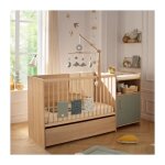 Sauthon charlie lit combin� �volutif sauge moderne