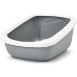 Savic aseo jumbo bac � liti�re gris fonc� grand mod�le