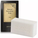 Savon cosm�tique blanc nanosilver pour le visage et le corps, naturel, 100 g, raypath