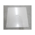 Platine polyester pleine 500x500mm pour coffret industriel s�rie bourgogne