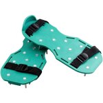 Scarificateur manuel - 2x chaussure a clou ragreage avec semelles et pointes de 25 mm - chaussure gazon ...