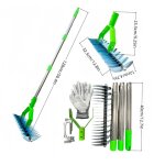 Scarificateur sur roues , petit mod�le : scarificateur � main pour enlever la mousse, largeur de travail ...