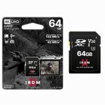 Scheda di memoria sd card 64 gb per videocamere classe uhs - i 3 v30 ir - s3a0 - 64gb