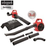 Scheppach - aspirateur souffleur de feuilles thermique lbh2600p - moteur 2t de 25, 4cm3 - dbit d'air ...