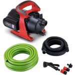 Scheppach - pompe de jardin gp600s - 600w - 3, 5 bar - 3000 l / h - hauteur de refoulement 35 m - hauteur ...