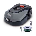 Scheppach - robot tondeuse l500 ? jardins jusqu' 400 m - largeur de coupe 18 cm ? commandes par application ...