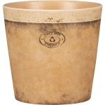 Toscana, pot de fleurs en cramique, couleur : toscana luminoso, diamtre 16 cm, hauteur 12. 8 cm, 2 ...