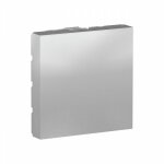 Cache - store en aluminium 2 modules schneider nu986630