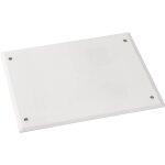Schneider electric - modulo, couvercle blanc 245x185 pour boite de d�rivation schenn09197