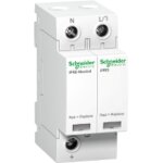 Schneider electric - parafoudre 1p + n 65ka 350v modulaire avec report signalisation acti9 iprd 65r schneider ...