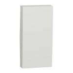 Schneider electric - unica - enjoliveur interrupteur ou bouton - poussoir - 1 mod - blanc antimic (nu910020) ...