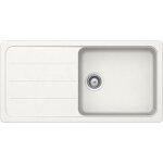 Schock - vier granit blanc formhaus 1 grand bac 1 �gouttoir