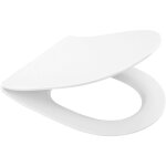 Schner wohnen - kollektion - collection, abattant wc dclipsable, avec frein de chute, lunette et couvercle ...