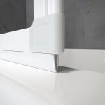 Schulte joint d'tanchit blanc, universel, pour pare - baignoire, 1300 mm recoupable, pour verre de ...