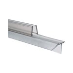 Joint d'tanchit, translucide, universel, pour bas de porte de douche, 1000 mm recoupable, pour paroi ...