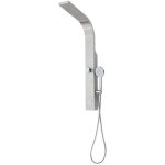 Schtte - panneau de douche sansibar couleur d'acier inoxydable