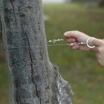 Scie d'angle portative en acier inoxydable 304, scie  fil sans corne pour vache, pour le sciage du bois ...