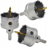 Scie cloche carbure 53 mm pour m�tal, acier inoxydable, aluminium, bois, falon - tech