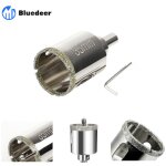 Scie cloche diamante 35 mm avec foret guidage de centrage, scie cloche carrelage avec revtement diamant, ...