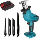 Scie � crochet, scie �lectrique � batterie portable � une main avec 4 lames 0 - 4000 tr / min pour le ...