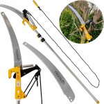 Scie de jardin 4 m mamuth avec �lagueur scie de jardin t�lescopique s�cateur