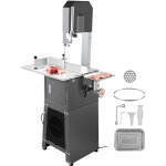 Scie a os de boucher electrique commerciale, scie a ruban pour os 550 w, scie electrique pour viande ...