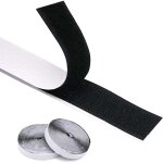 Scratch autocollant double face, adh�sif puissant, 20 mm x 8 m, bande velcro autocollant, pour cadres ...