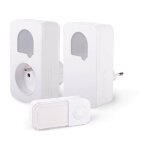 Carillons scs sentinel sone duo - sans fil et sans pile - lot de 2 - portée 150 + 50 metres - auto - ... Carillons scs sentinel sone duo - sans fil et sans pile - lot de 2 - portée 150 + 50 metres - auto - ...