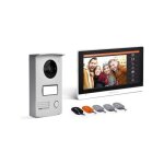 Interphone vido filaire avec badges scs sentinel visiodoor 7 + rfid - cran tactile 7 - vision nocturne ...
