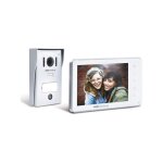 Interphone vidéo filaire scs sentinel visiokit 7 - blanc Interphone vidéo filaire scs sentinel visiokit 7 - blanc