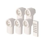 Scs sentinel - kit de 5 prises télécommandées 2300 w Scs sentinel - kit de 5 prises télécommandées 2300 w