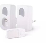 Carillons scs sentinel sone duo - sans fil et sans pile - lot de 2 - port�e 150 + 50 metres - auto - ...