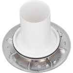 Seafront capot bonde douche 90 mm / 115mm d�me en plastique bouchon de vidange de douche, couvercle de ...