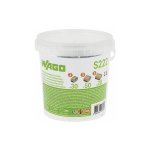 Wago - seau de 100 bornes de connexion automatique s222 2, 3 et 5 entr�es