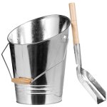 Seau et pelle � cendres acier galvanis� ruecab - ruecab